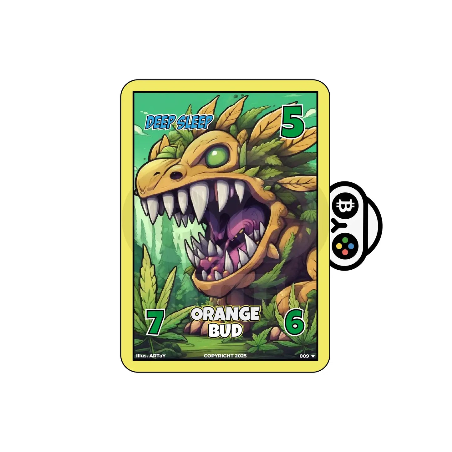 Canna Card - #009 Orange Bud