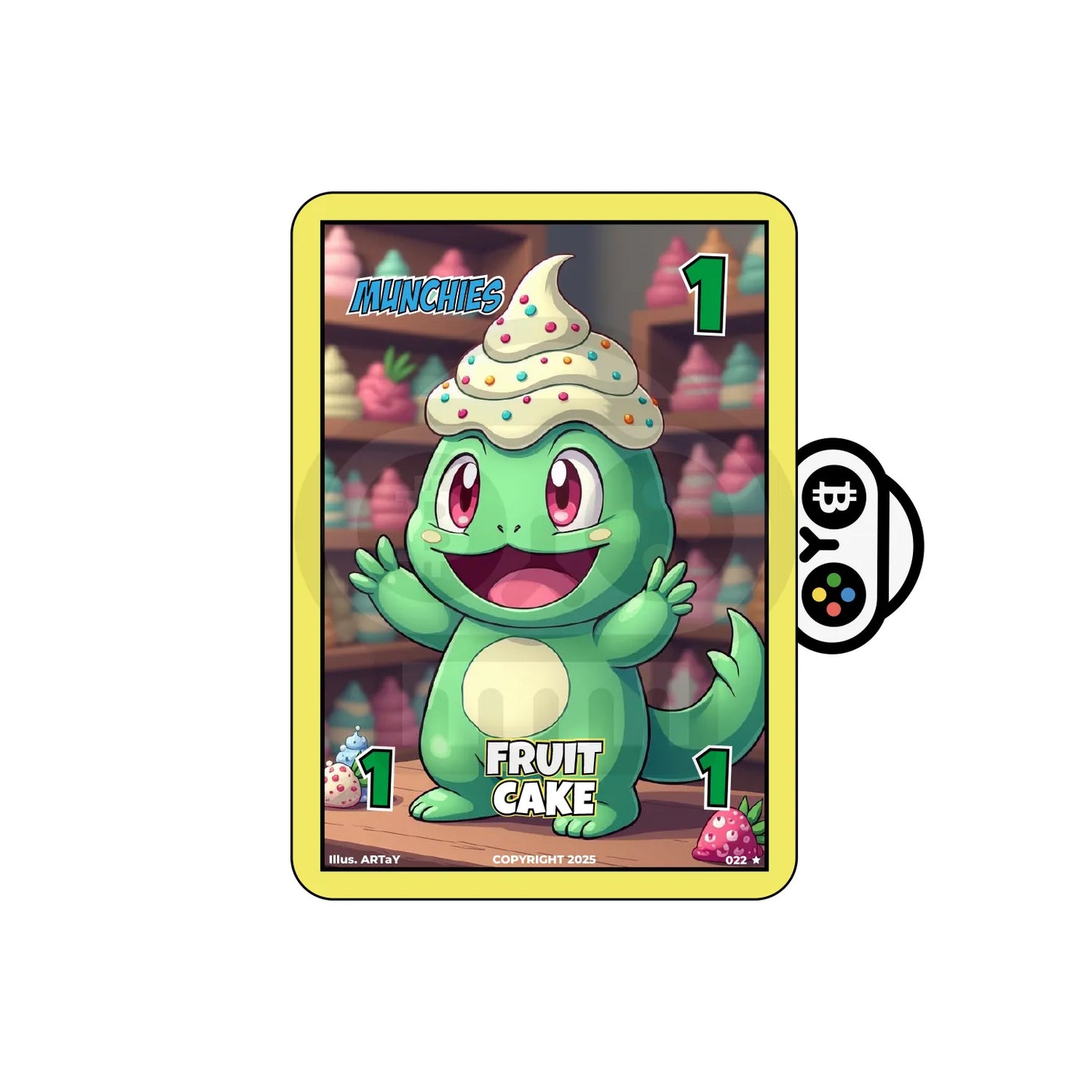 Canna Card - #022 Fruit Cake