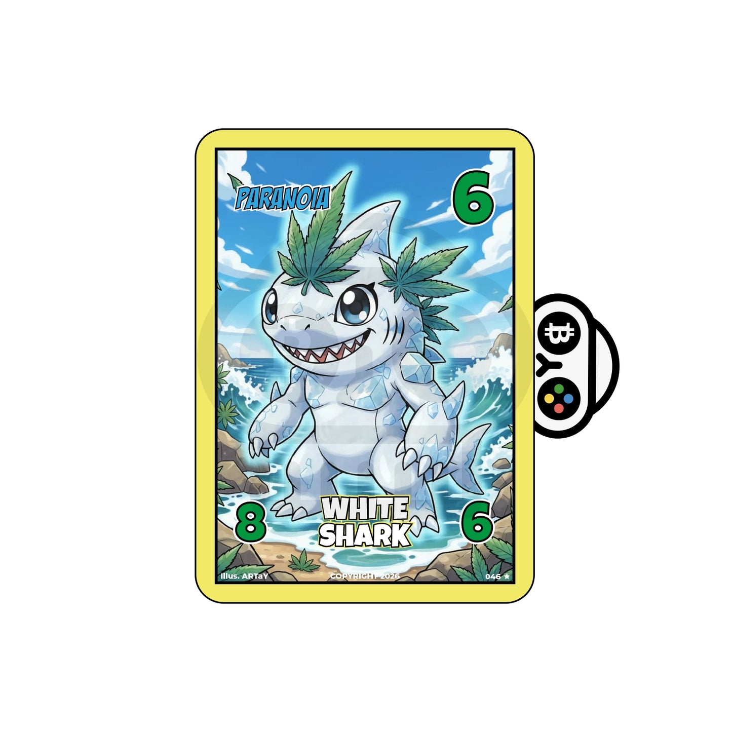 Canna Card - #046 White Shark