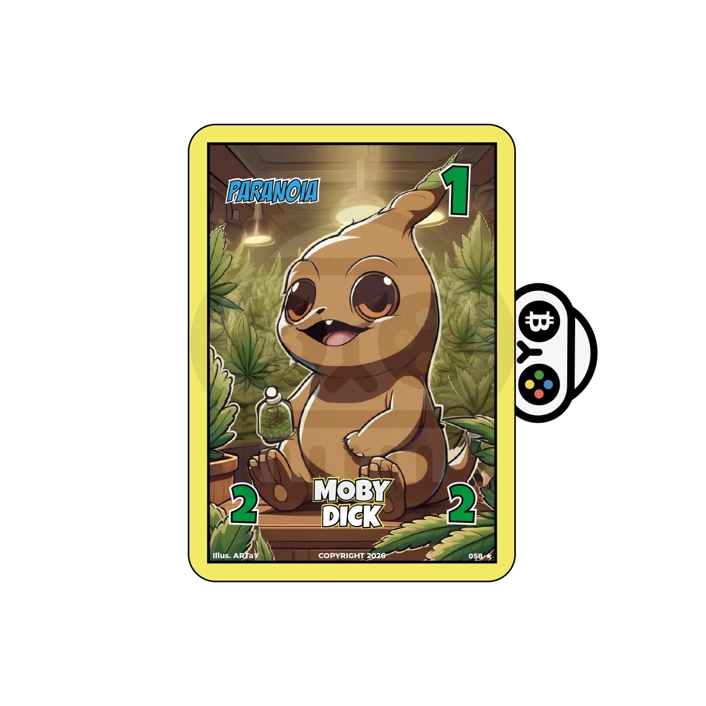 Canna Card - #058 Moby Dick