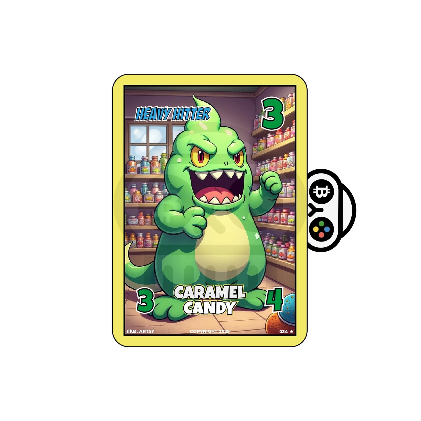 Canna Card - #034 Caramel Candy
