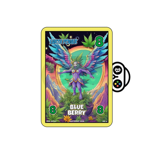 Canna Card - #041 Blue Berry