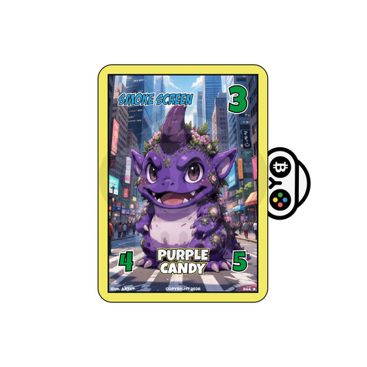 Canna Card - #044 Purple Candy