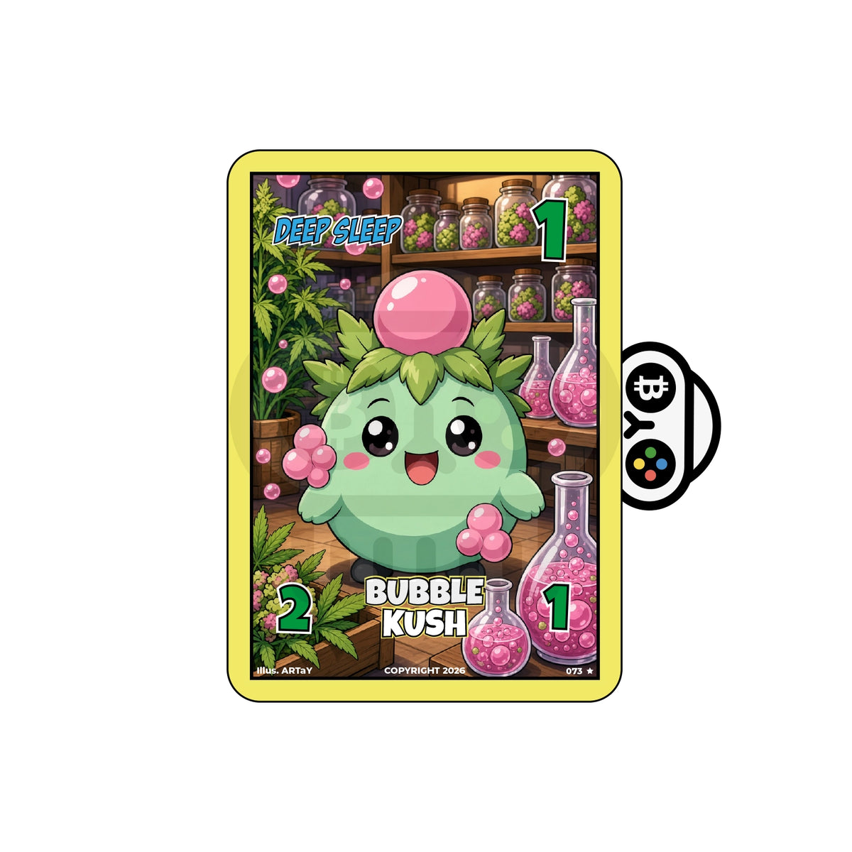 Canna Card - #073 Bubble Kush