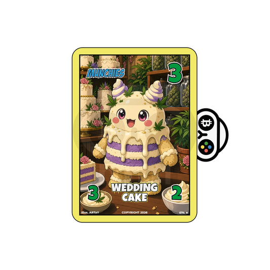 Canna Card - #074 Wedding Cake