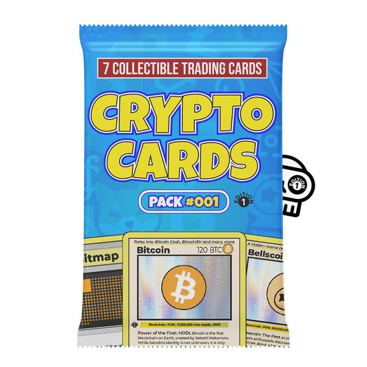 Crypto Cards - Pack #001 (1st Edition)