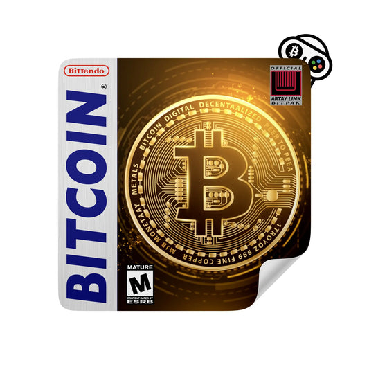 Bitcoin Sticker - Game Cover