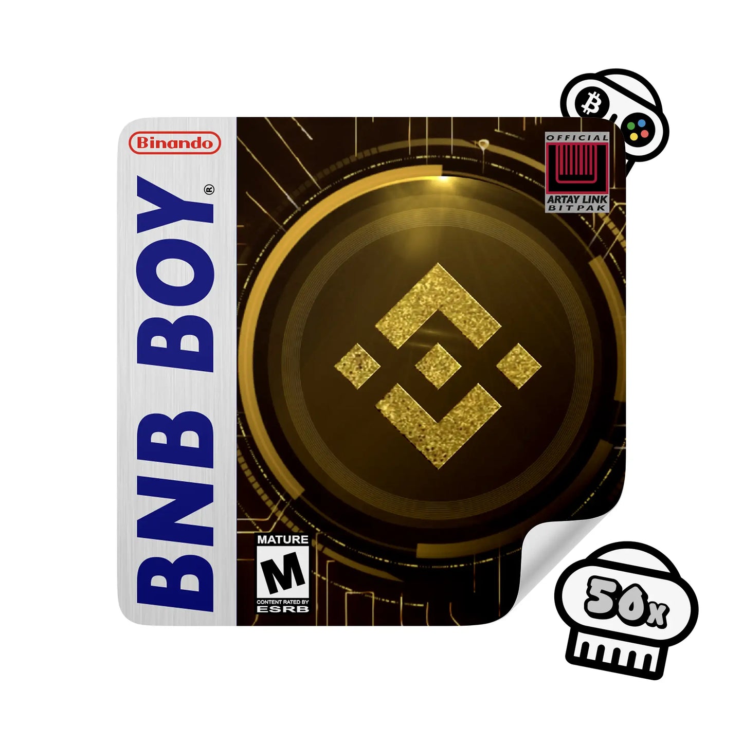 BNB-Binance Sticker - Game Cover