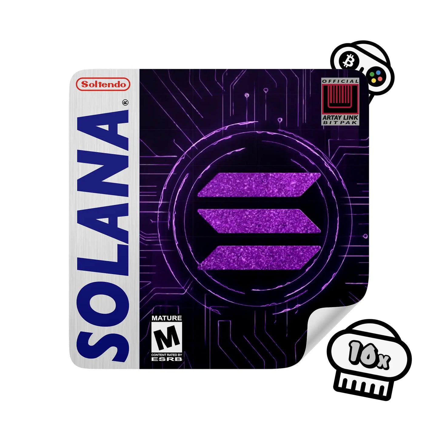 Solana Sticker - Game Cover