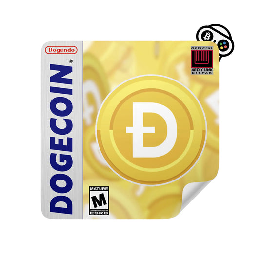 Dogecoin Sticker - Game Cover