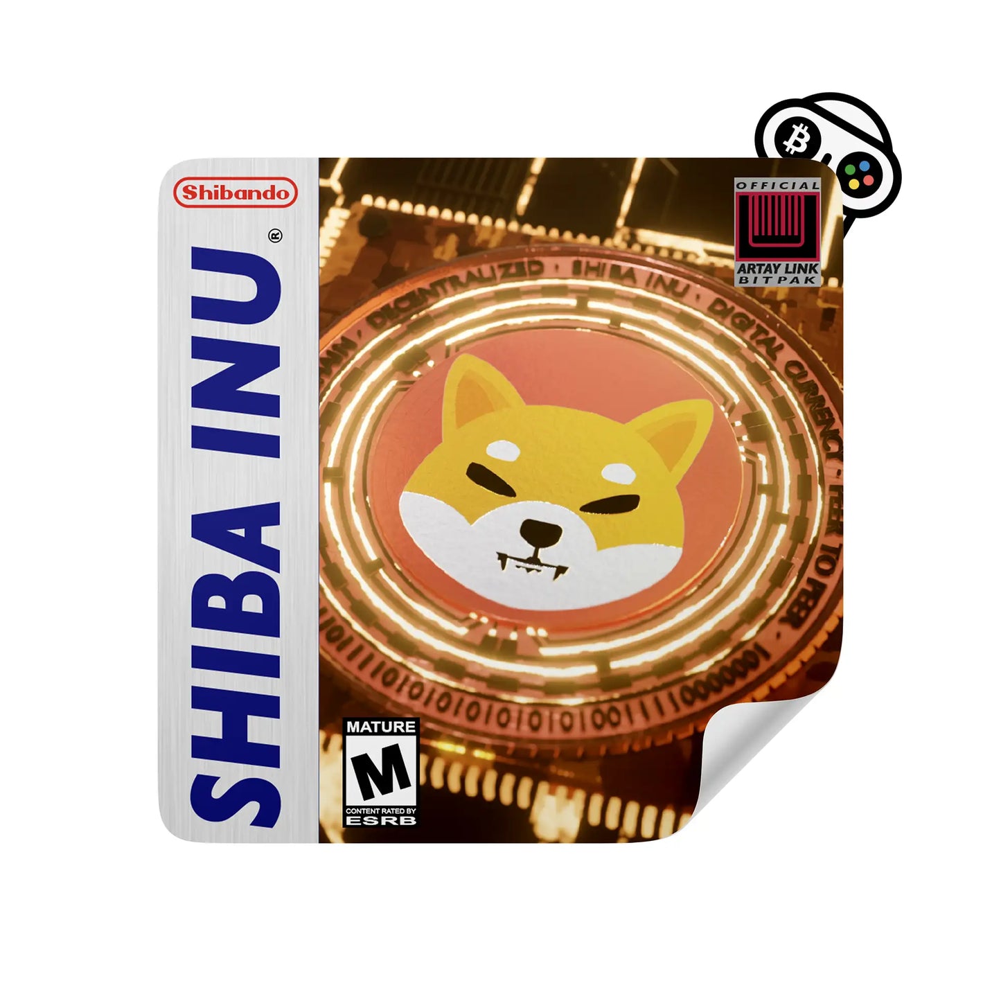 Shiba Inu Sticker - Game Cover