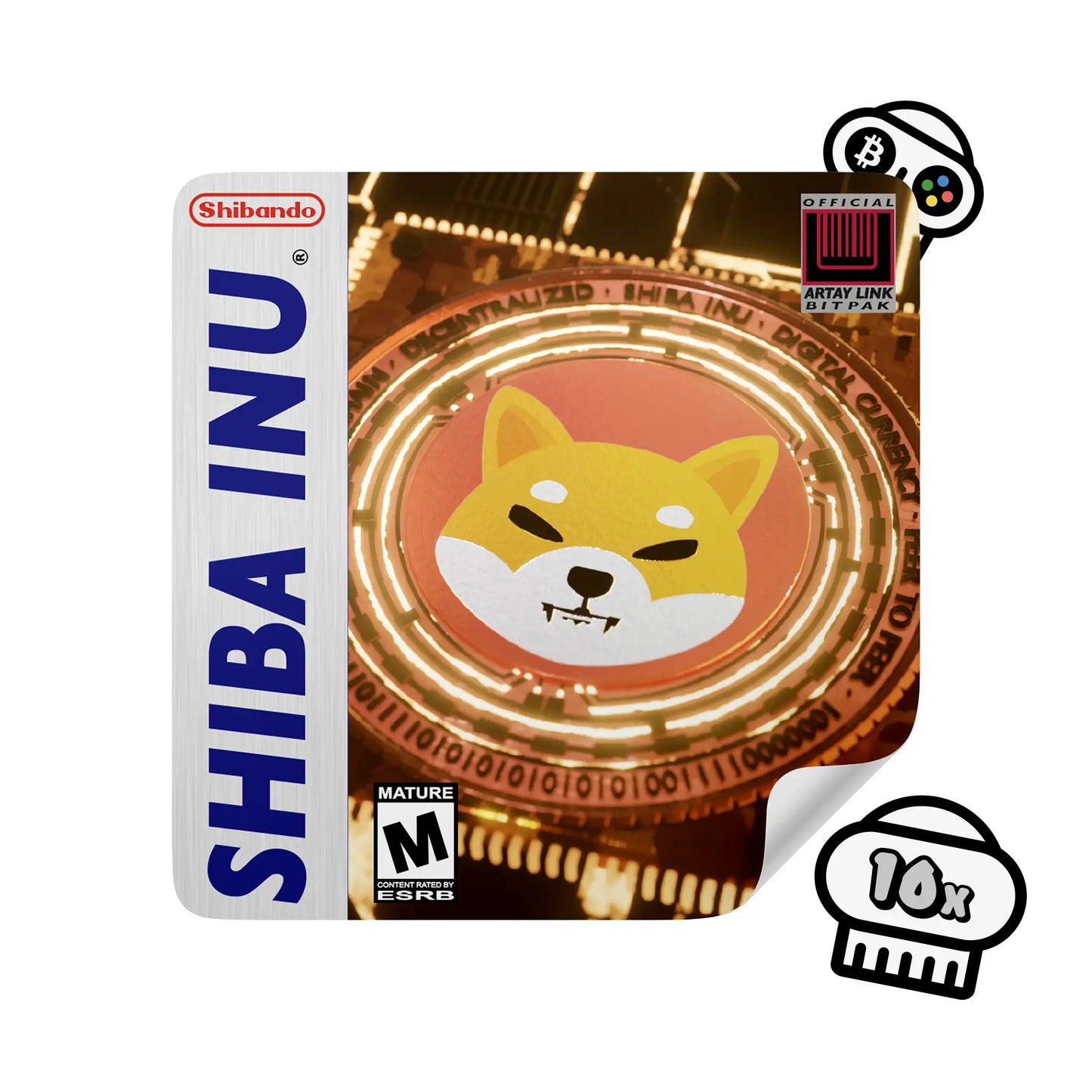 Shiba Inu Sticker - Game Cover