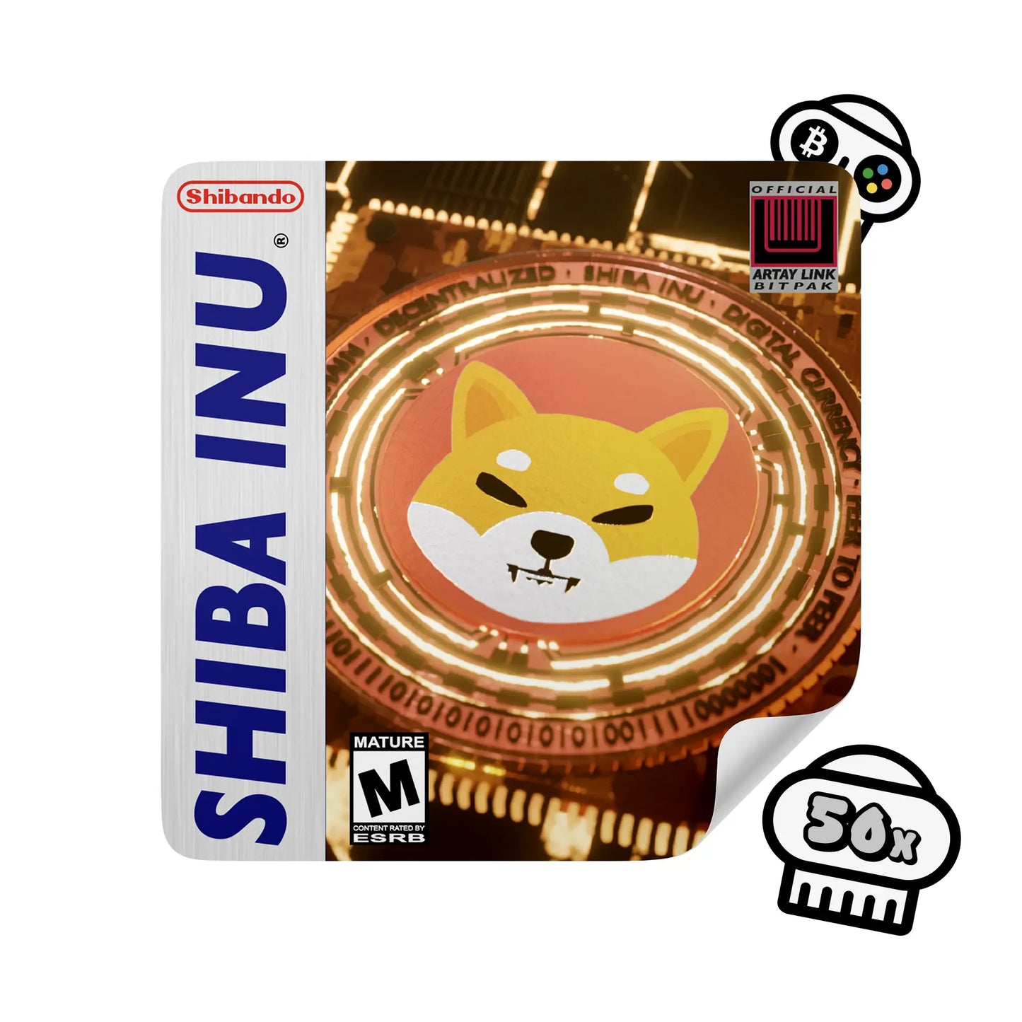 Shiba Inu Sticker - Game Cover