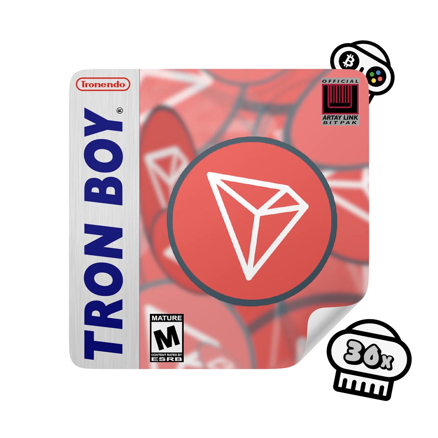 Tron Sticker - Game Cover