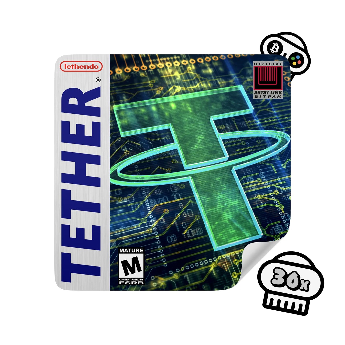 Tether Sticker - Game Cover