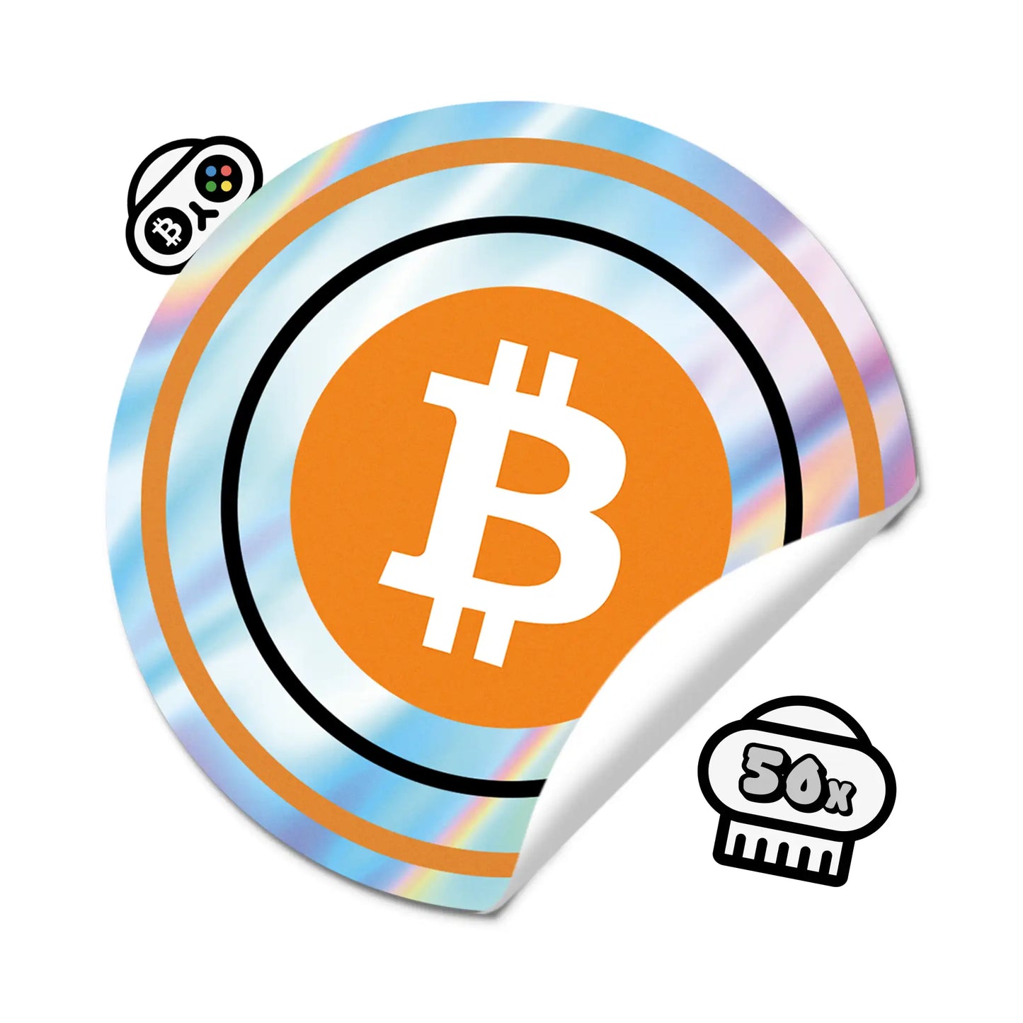 Bitcoin Sticker - Logo