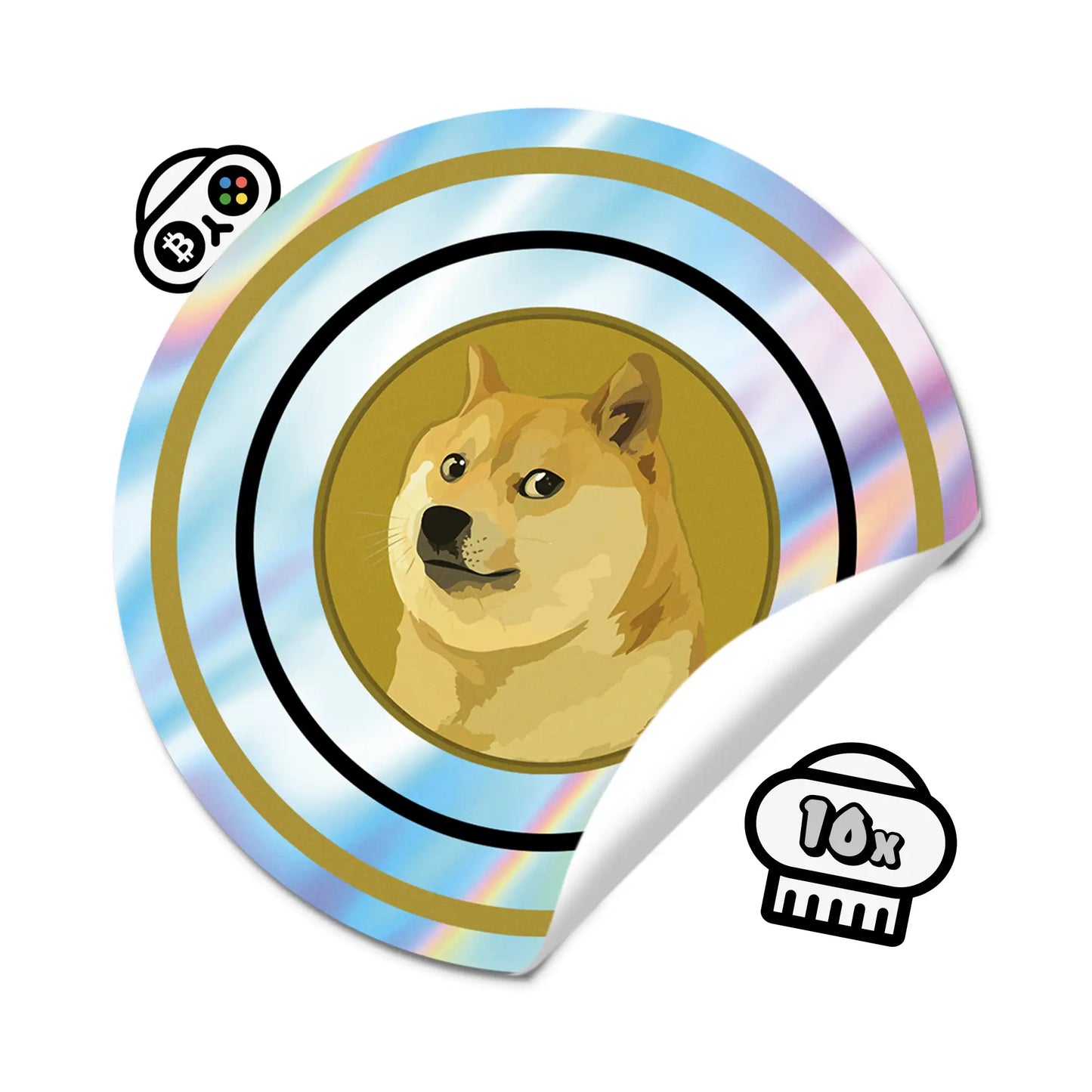 Dogecoin Sticker - Logo