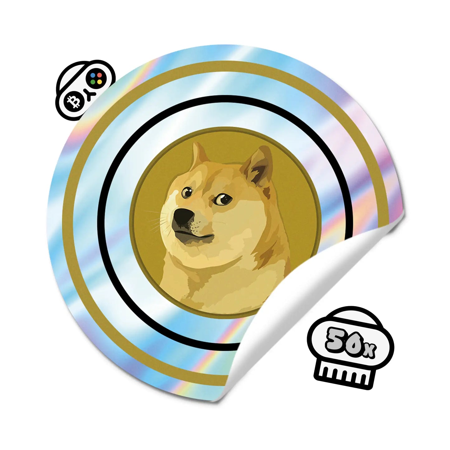 Dogecoin Sticker - Logo