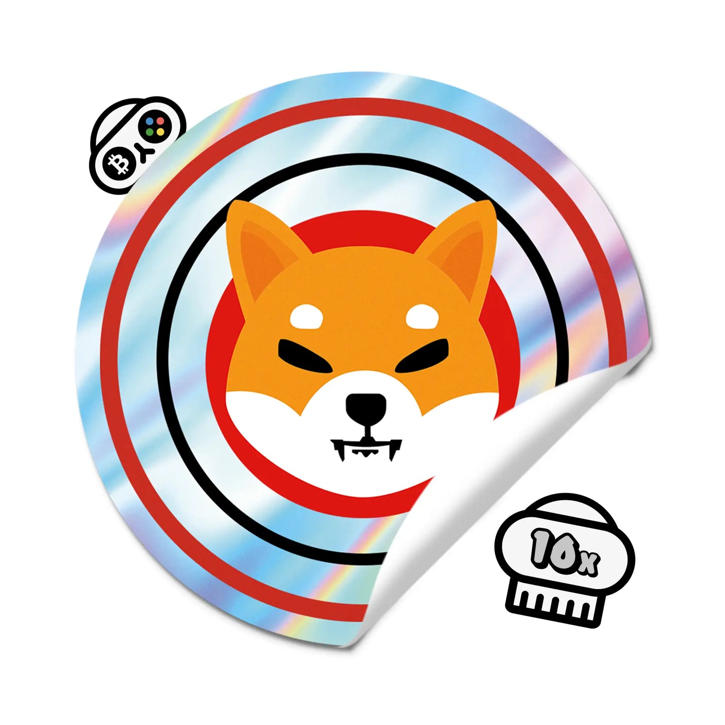 Shiba Inu Sticker - Logo