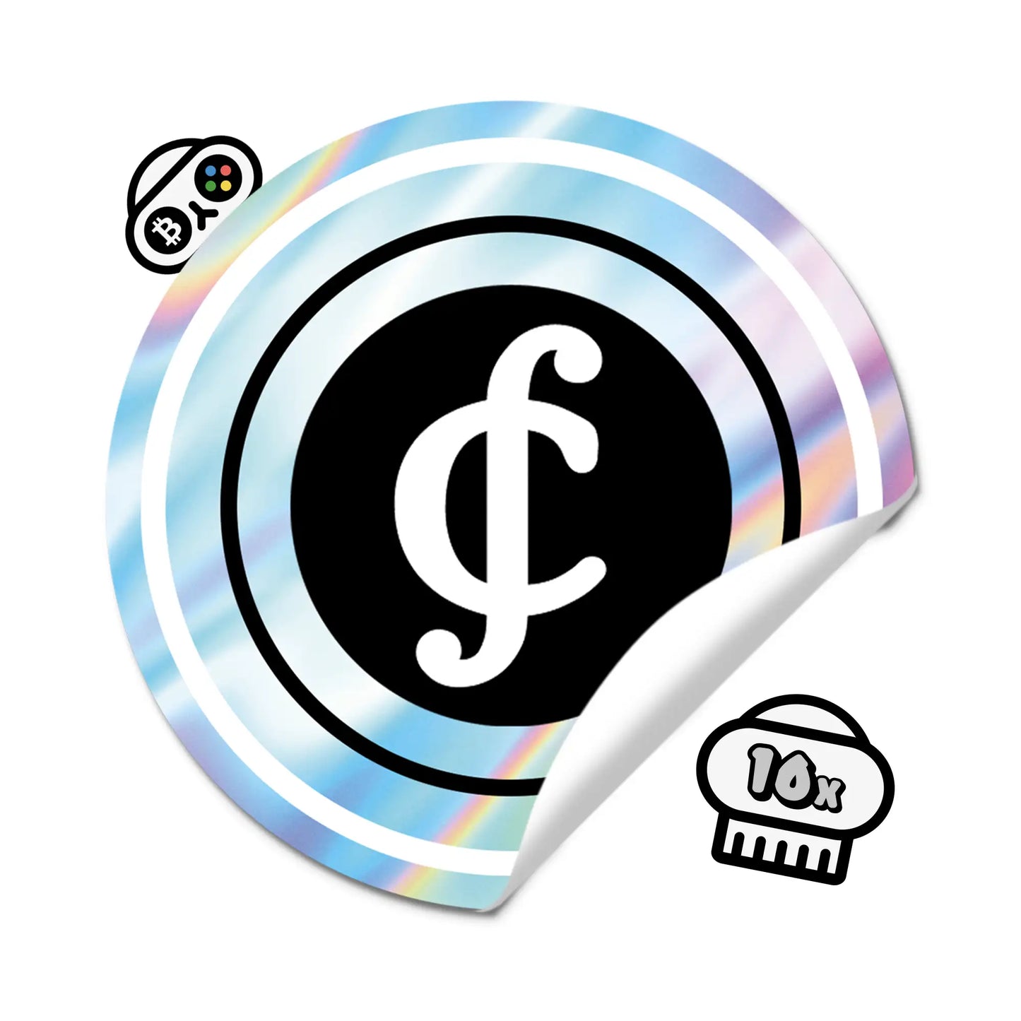 Credits Sticker - Logo