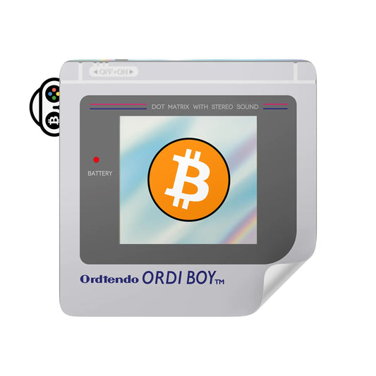 Bitcoin Sticker - ORDI Boy