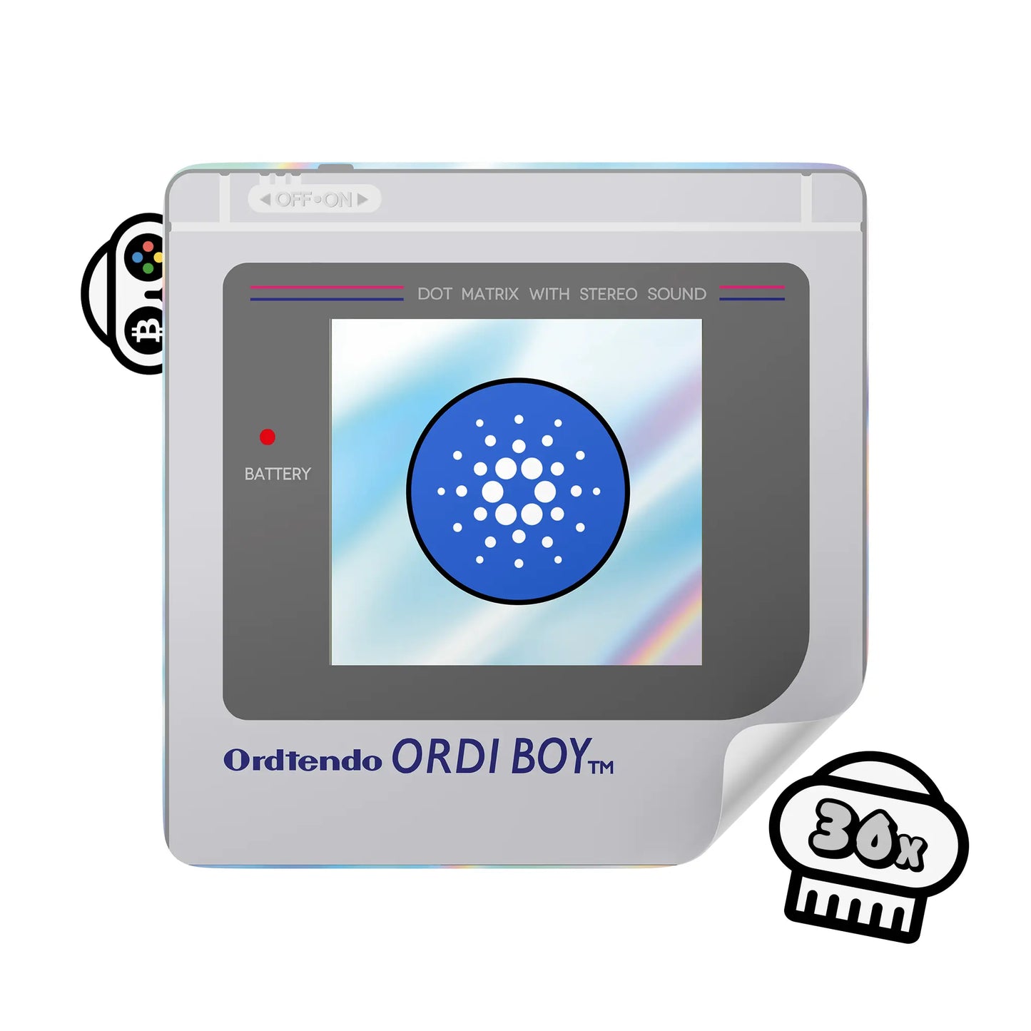 Cardano Sticker - ORDI Boy