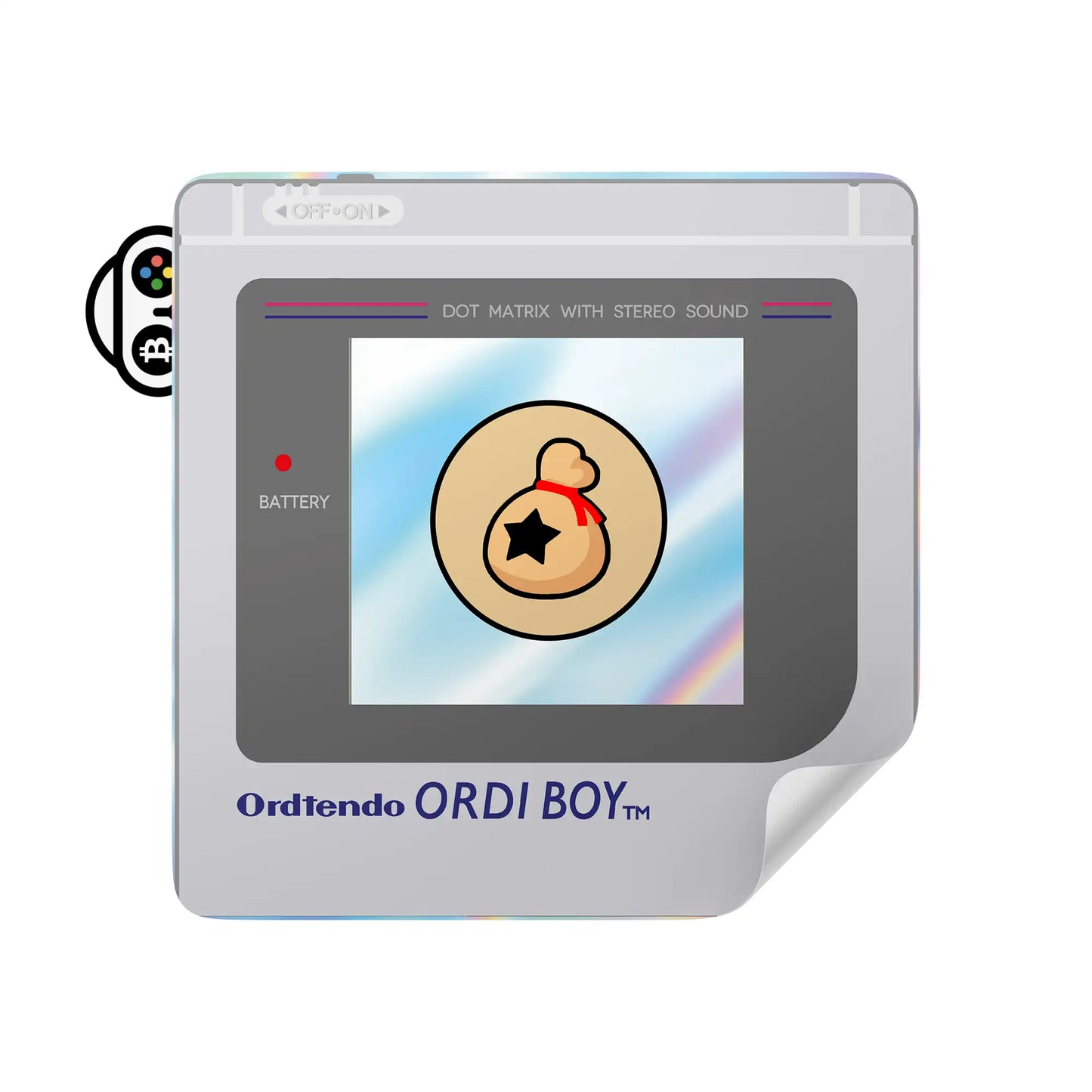 Bellscoin Sticker - ORDI Boy